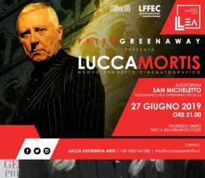 Serata con Peter Greenaway aperta al pubblico